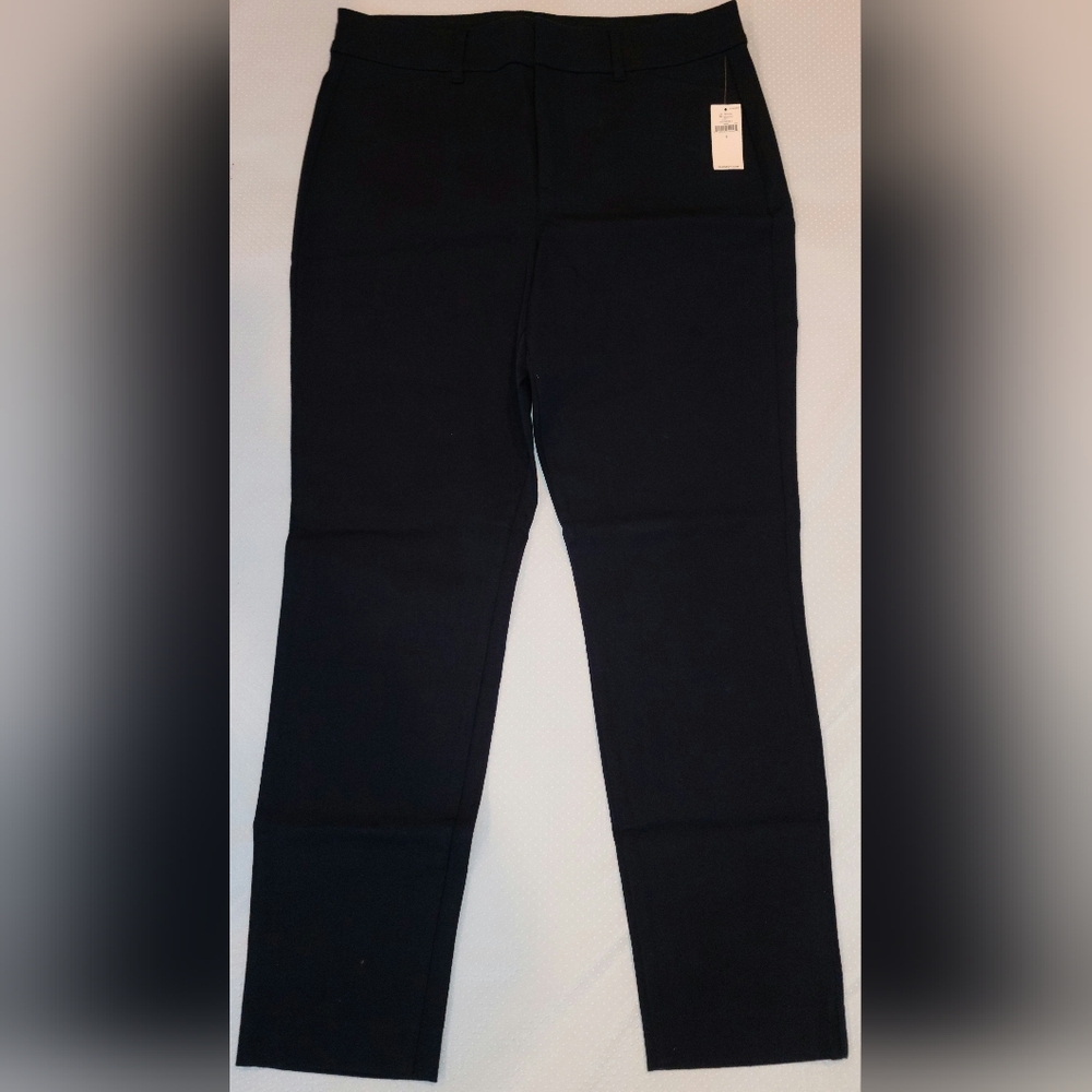 NWT Old Navy Pixie High Rise Navy Blue Pants Size 8 - Secret Slim Pockets